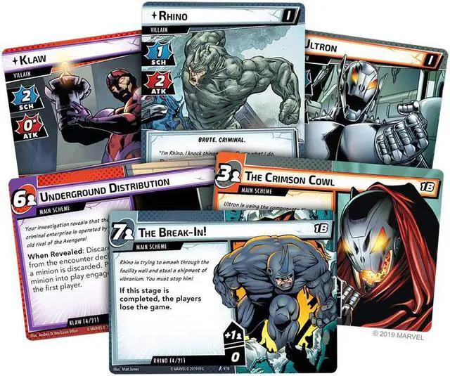 Alt view image 3 of 18 - Marvel Champions LCG: Core Set
