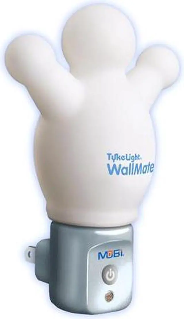 Main image of WallMate Nightlight with Auto Light Sensor, 4 Modes: Blue, Green, Red or Rainbow