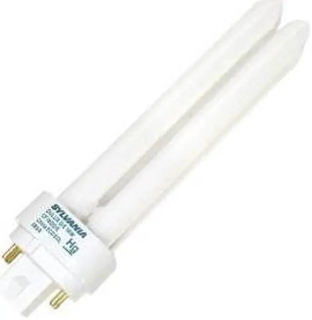 Main image of SYLVANIA CF18DD/E/830 18w G24Q-2 base 3000k CFL Bulb - 20724