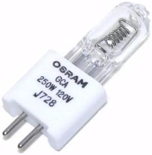 Main image of OSRAM GCA bulb 250w 120v G5.3 Single Ended Halogen light Bulb
