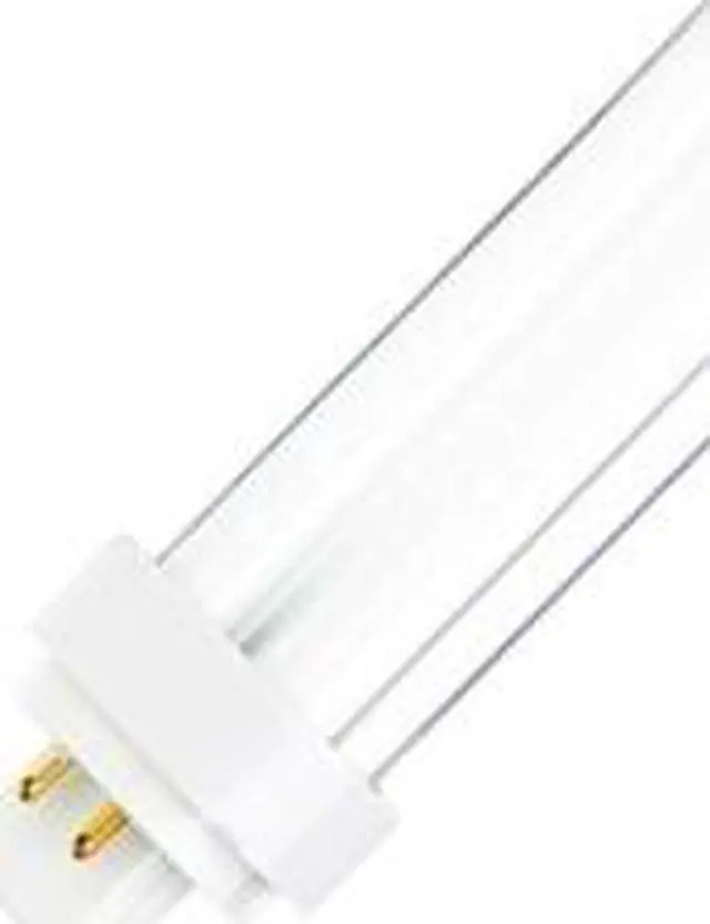Main image of Satco S8334 18W Quad Tube 4-Pin G24Q-2 Plug-In base 3000K fluorescent bulb
