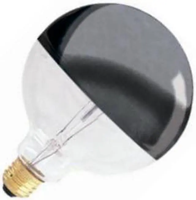 Alt view image 3 of 3 - Bulbrite 712356 - 60G40HM Silver Bowl Light Bulb