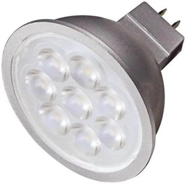 Alt view image 2 of 6 - Satco 6.5W MR16 LED Dimmable 2700K Warm White Flood Light Bulb