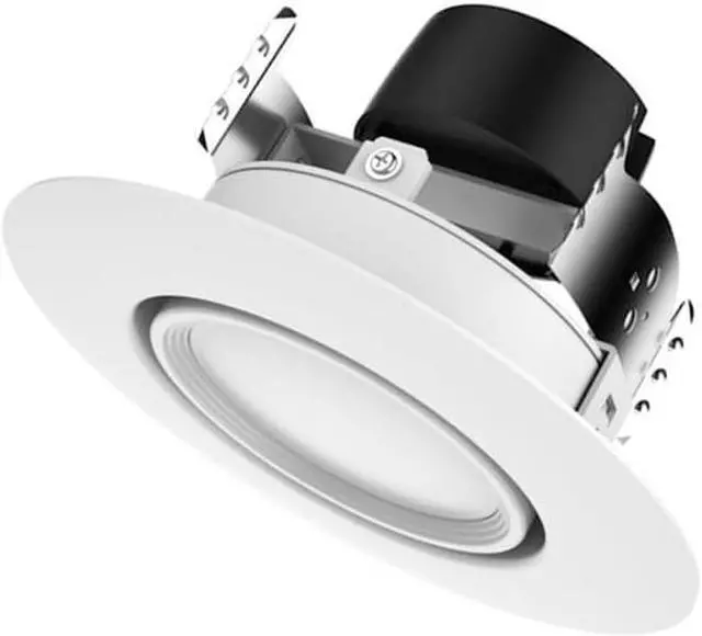 Alt view image 3 of 3 - Satco 9w 4in. LED Directional Retrofit Downlight 4000K Cool White - Dimmable