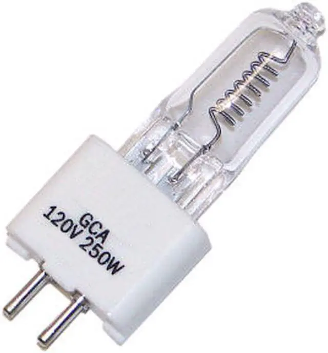 Alt view image 5 of 6 - USHIO GCA JCV120V-250WC 250w 120v G5.3 Bipin Halogen Bulb