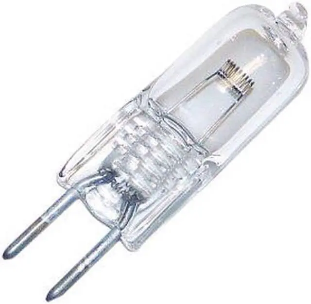 Alt view image 2 of 5 - Ushio 1000806 - JC12V-100W/GY6.35 C-6 Bi Pin Base Single Ended Halogen Light Bulb
