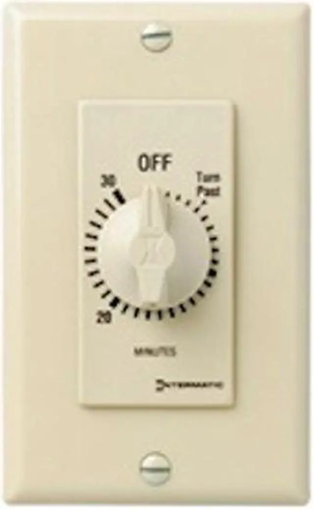 Alt view image 2 of 4 - Intermatic FD430M DPST 30-Minute Spring Wound Timer - Ivory