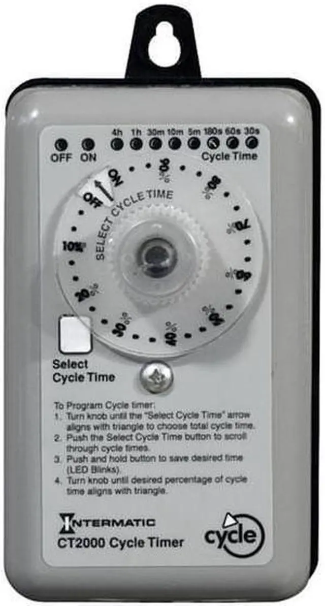 Alt view image 2 of 4 - Intermatic CT2000 20 AMP Percentage Cycle Timer