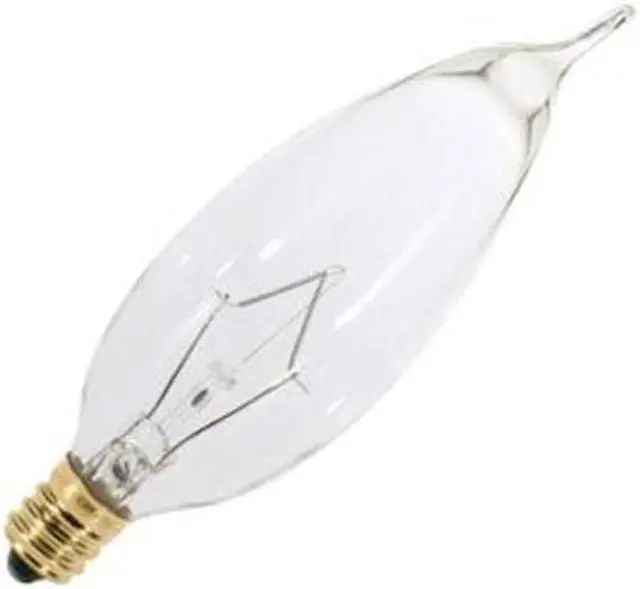 Alt view image 2 of 5 - Satco 03274 - 25CA8 S3274 CA8 Decor Light Bulb