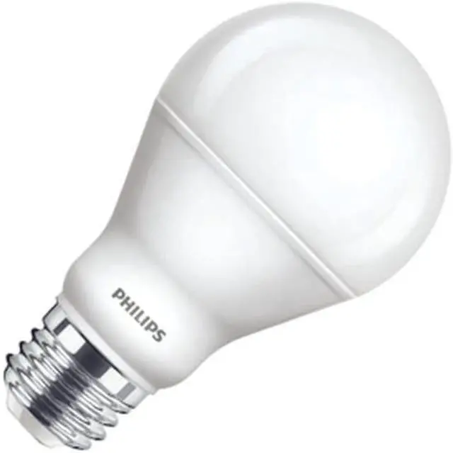 Alt view image 6 of 8 - Philips 455881 - 9A19/LED/850 DIM 120V 455881 A Line Pear LED Light Bulb