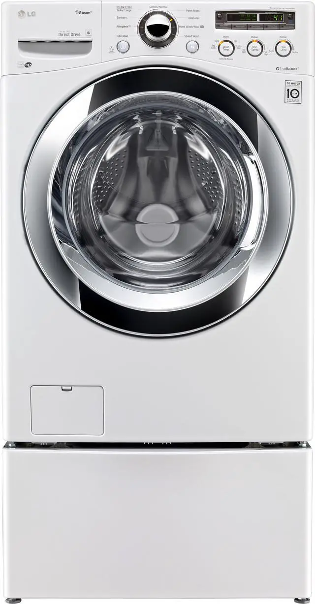 Main image of Lg  WM3250HWA:  4.0  cu.  ft.  Ultra  Large  Capacity  SteamWasher  with  ColdWash