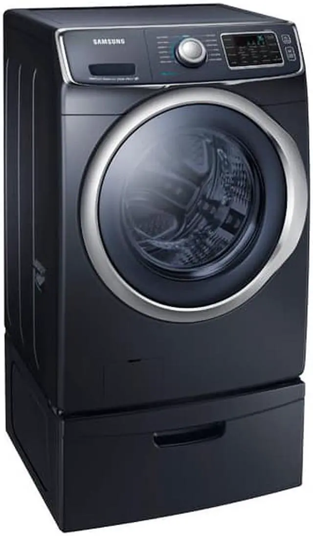 Alt view image 2 of 5 - Samsung  WF45H6300AG:  WF6300  4.5  cu.  ft.  Front  Load  Washer  with  SuperSpeed  (Onyx)