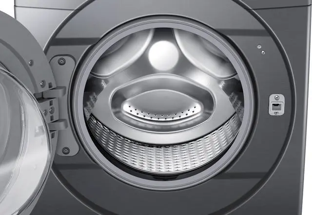 Alt view image 6 of 12 - Samsung  WF42H5200AP:  WF5200  4.2  cu.  ft.  Front  Load  Washer  (Platinum)
