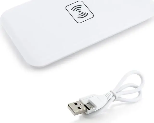 Main image of GEARONIC TM Qi Wireless Charger Charging Pad Receiver For Samsung Galaxy S6 - White