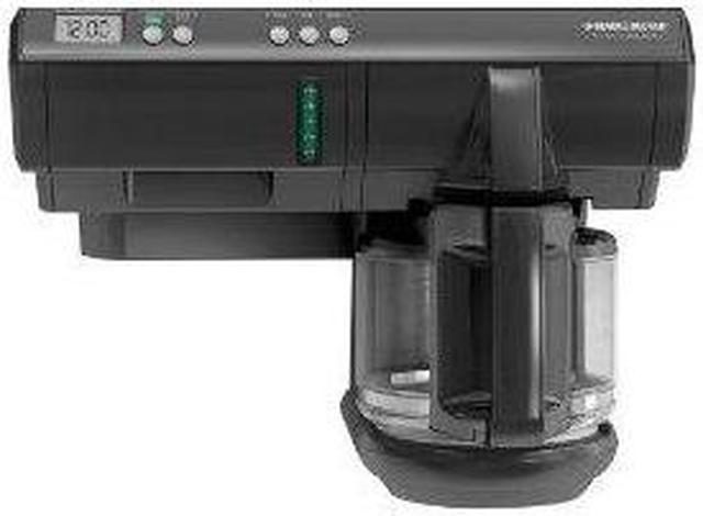 Black Decker SDC740B Black Spacemaker 12 Cup Coffee Maker