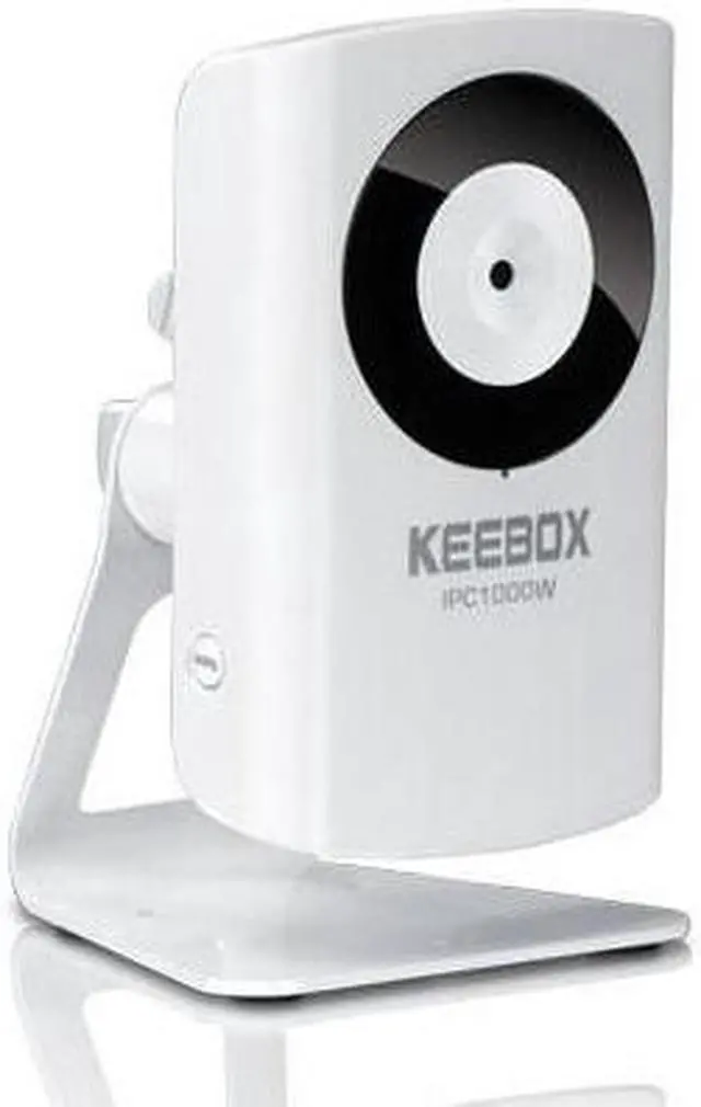 Alt view image 6 of 7 - Keebox IPC1000W 640 x 480 MAX Resolution RJ45 KView Wireless N Internet Camera