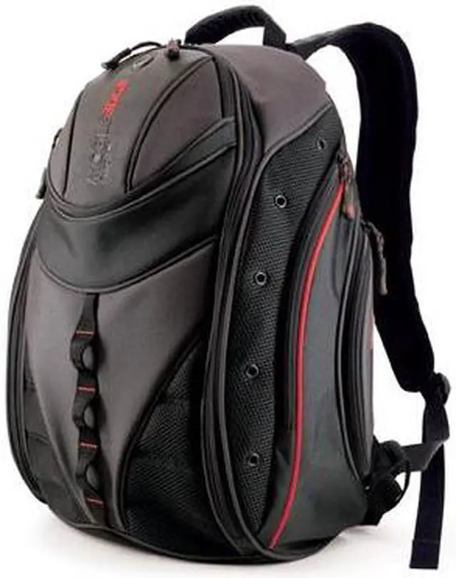 Main image of Mobile Edge Black/Red Express Laptop Backpack - 16" PC/17" MacBook Model MEBPE7