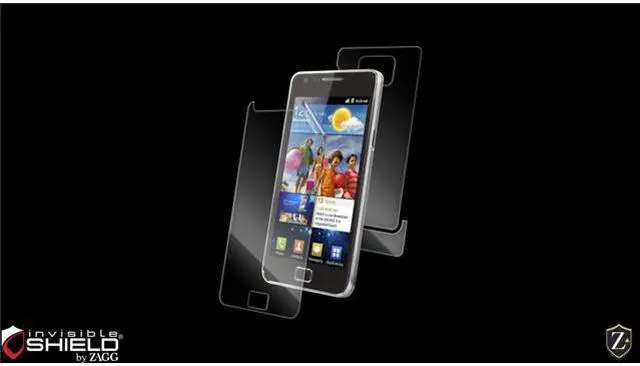 Main image of Invisibleshield for the Samsung Galaxy S II (Front & Back Coverage)