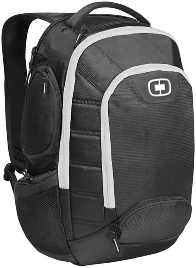 Alt view image 2 of 6 - 2014 Ogio Bandit Black Pack Travel School Backpack For Laptop
