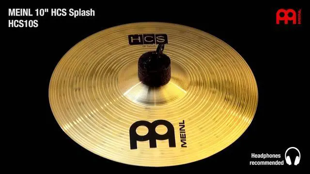 Alt view image 3 of 15 - Meinl 10" HCS Splash Cymbal