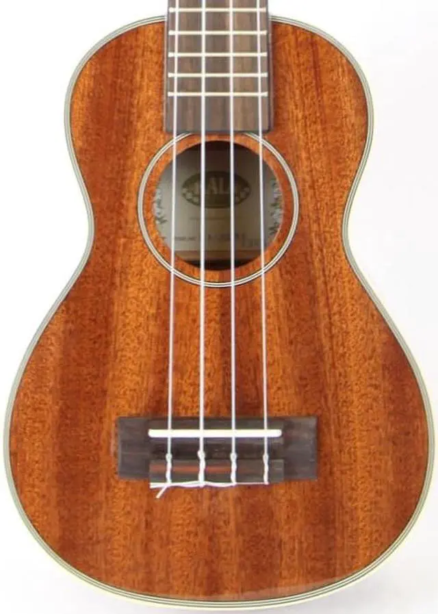 Alt view image 4 of 12 - Kala KA-SLNG Long Neck Gloss Mahogany Soprano Ukulele