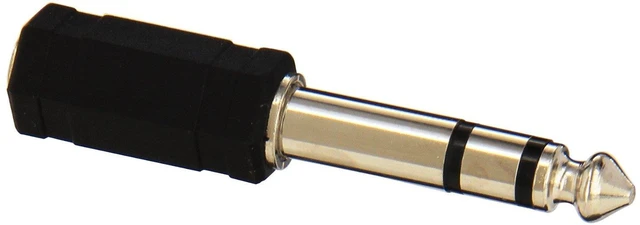 Alt view image 6 of 8 - Hosa GPM-103 Stereo 3.5mm Female to Stereo 1/4in. Male
