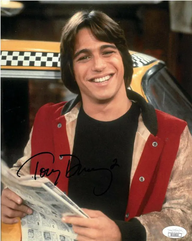 Main image of Tony Danza signed Taxi 8x10 Photo- JSA #II11022