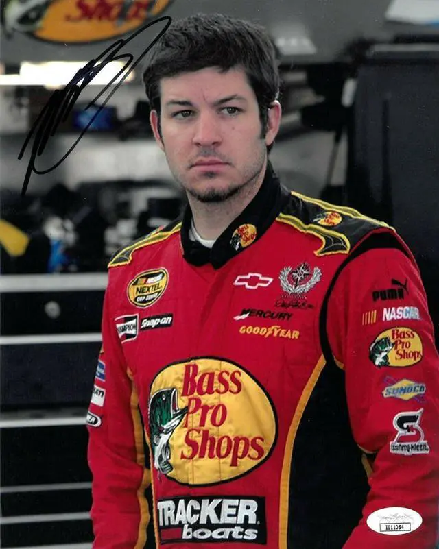 Main image of Martin Truex Jr. signed NASCAR Bass Pro Shops 8x10 Photo- JSA #II11054