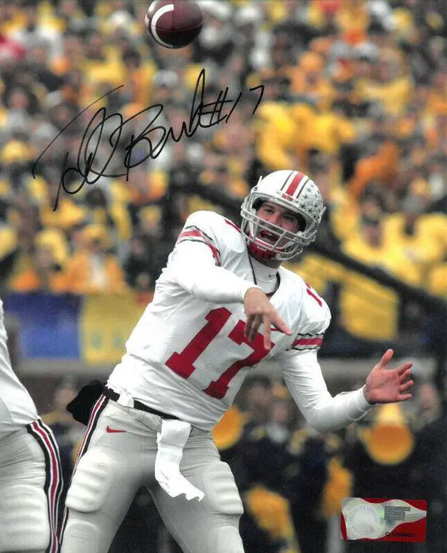 Main image of Todd Boeckman signed Ohio State Buckeyes 8x10 Photo #17
