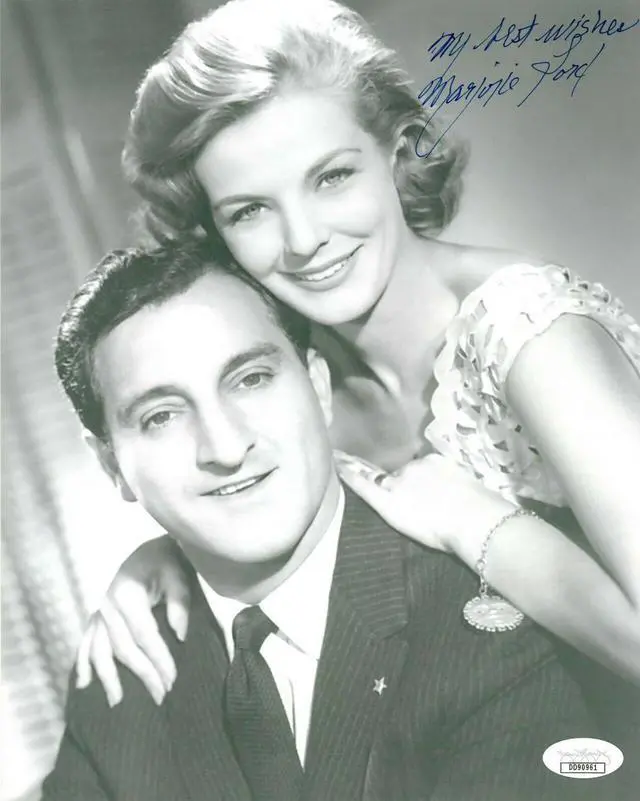 Main image of Marjorie Lord signed Make Room for Daddy Vintage B&W 8X10 Photo My Best Wishes- JSA Hologram #DD90961 (Danny Thomas Show)