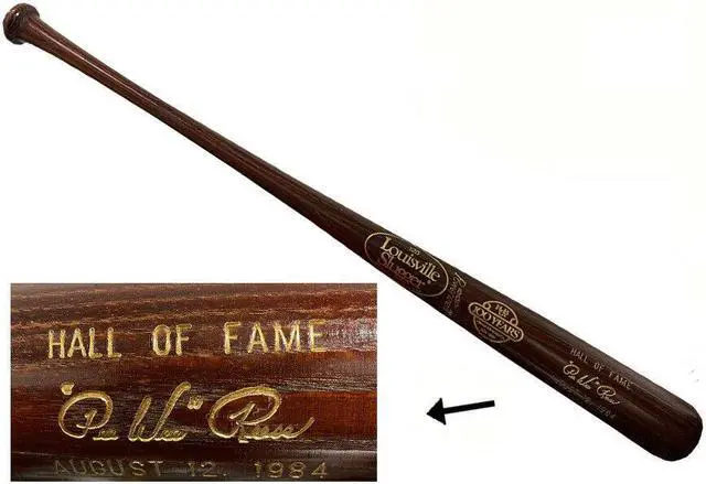 Main image of Pee Wee Reese unsigned Louisville Slugger 125 H&B 100th Yr Anniversary Commemorative 34" Bat 1984