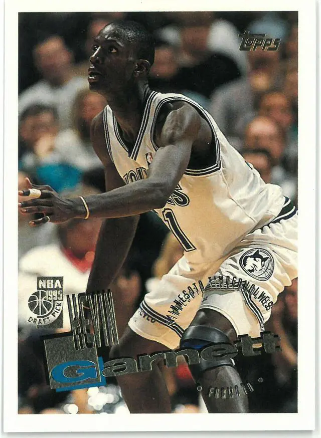 Main image of Kevin Garnett 1995-96 Topps Rookie Card (RC) #237 (Minnesota Timberwolves)