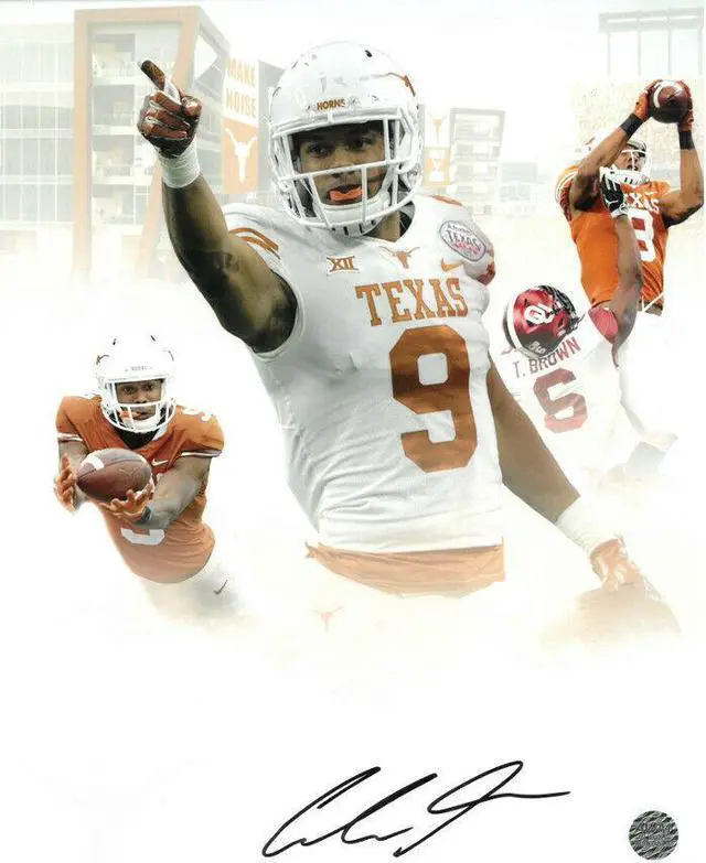Main image of Collin Johnson signed Texas Longhorns Collage 8x10 Photo- AWM Hologram