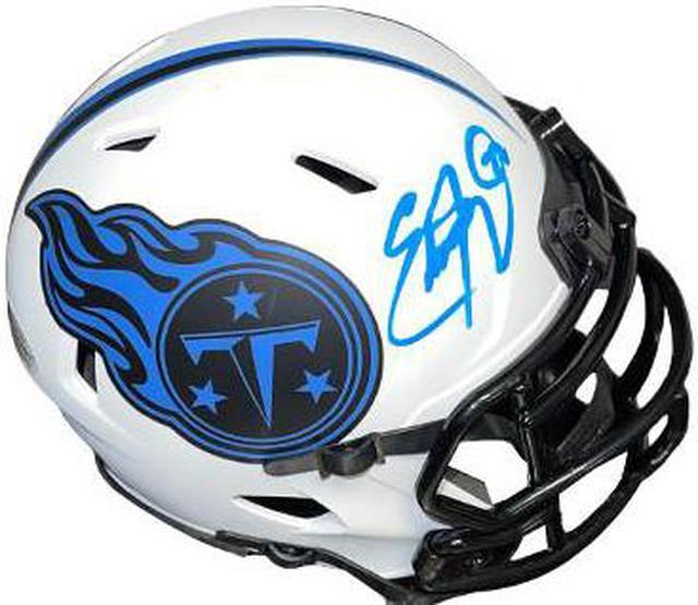 Eddie George signed Tennessee Titans Riddell Lunar Eclipse Mini