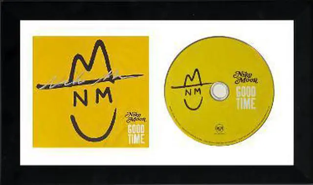 Main image of Niko Moon signed 2020 GOOD TIME Album Cover Booklet w/ CD 6.5x12 Custom Framing COA (No Sad Songs)