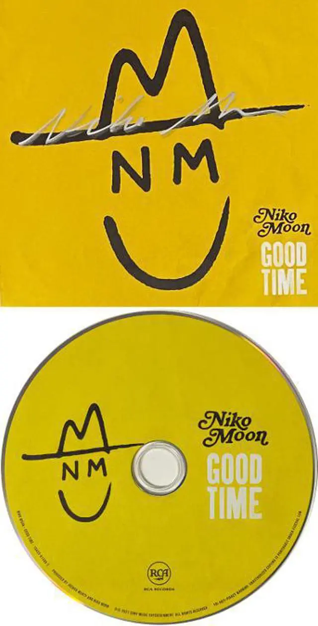 Main image of Niko Moon signed 2020 GOOD TIME Album Cover Booklet w/ CD  & Case COA (No Sad Songs)