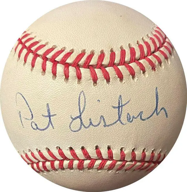 Main image of Pat Listach signed ROAL Rawlings Official American League Baseball very minor tone (Brewers/Astros)