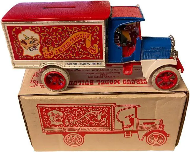 Main image of Ertl 1925 Kenworth 200 Anniversary CIRCUS In AMERICA Truck Bank Circa 1993 - New w/Box