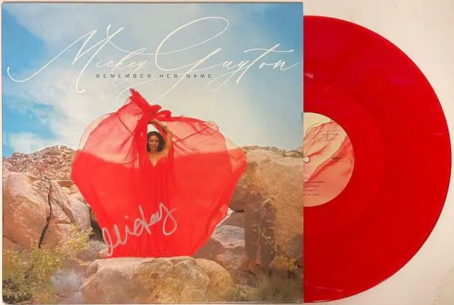 Main image of Mickey Guyton signed 2021 Remember Her Name Capitol Album Cover/LP/Vinyl/Record
