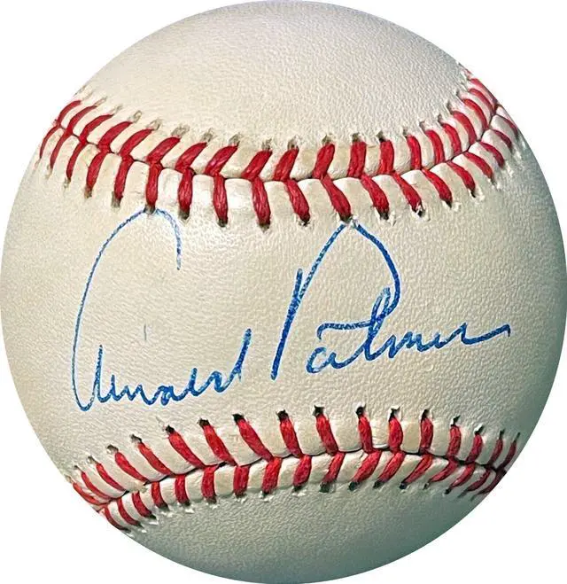 Main image of Arnold Palmer signed RONL Official Rawlings National League Baseball JSA #Y66059 Full LOA (Golf Hall of Famer)