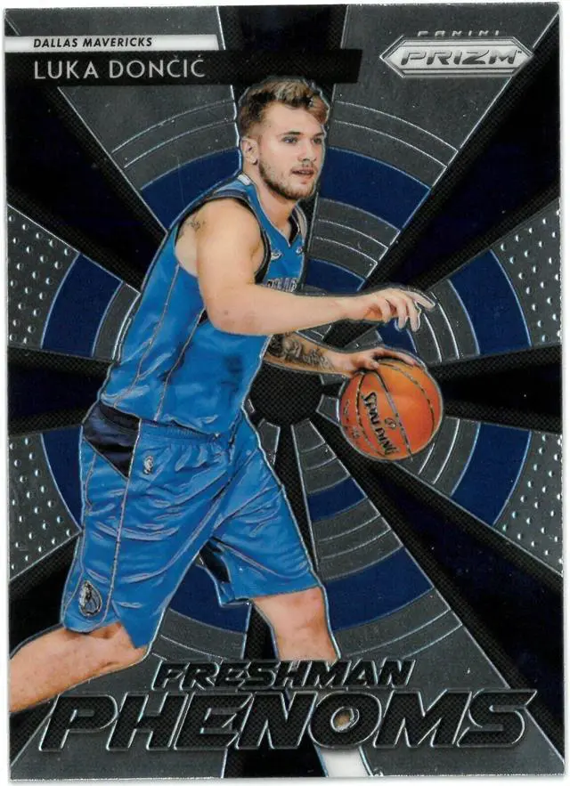 Main image of Luka Doncic 2018-19 Panini Prizm Freshman Phenoms Rookie Card (RC) #23 (Dallas Mavericks)