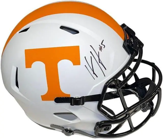Main image of Hendon Hooker signed Tennessee Volunteers Riddell FS Rep Speed Lunar Eclipse Helmet #5- JSA Signature Debut