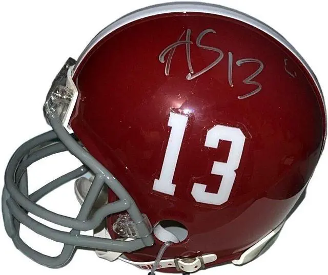 Main image of ArDarius Stewart signed Alabama Crimson Tide Riddell Speed #13 Mini Helmet COA (2015 CFB National Champ)