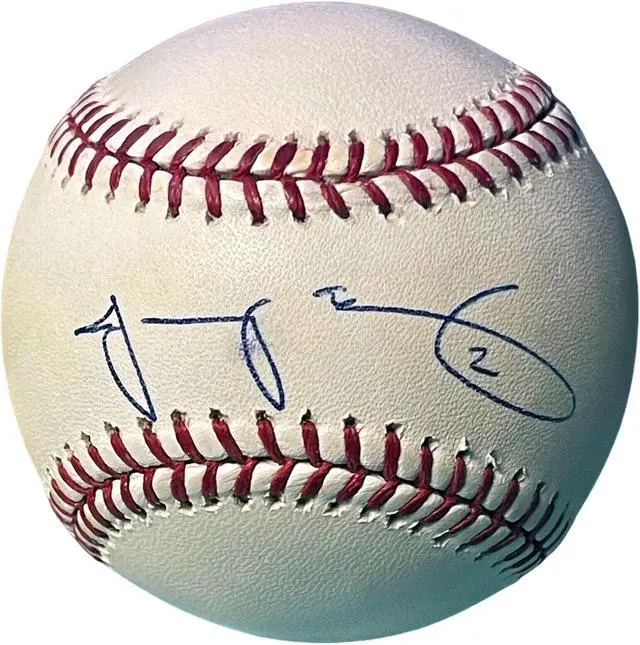 Main image of Jacoby Ellsbury signed Official Rawlings Major League Baseball #2 imperfect- COA (Red Sox/Yankees/2X WS Champ/AS/GG)