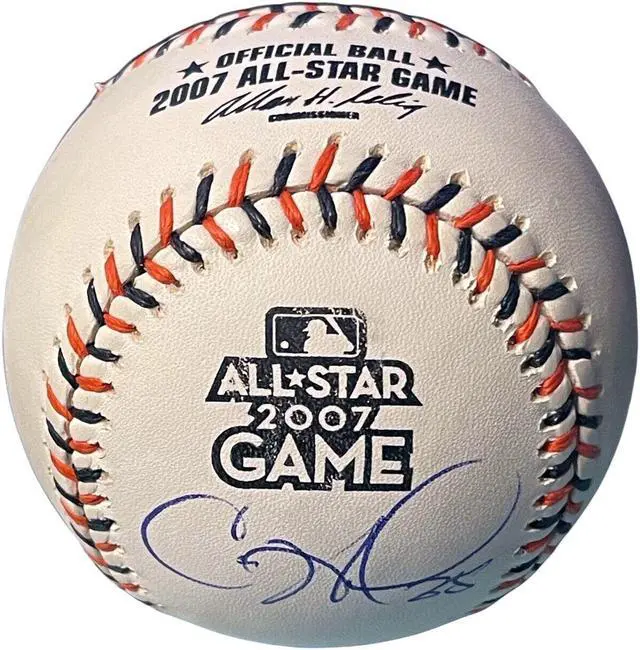 Main image of Cole Hamels signed Official Rawlings 2007 All Star Game Logo Baseball #35- Beckett Review (Philadelphia Phillies)
