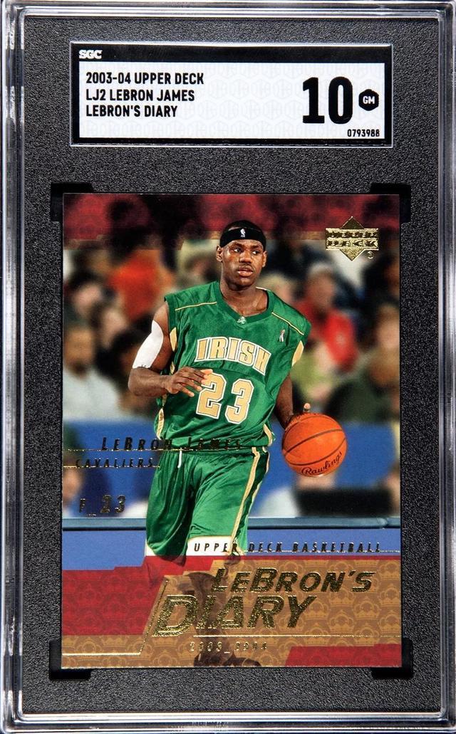 LeBron James Rookie Card! 10 GEM MINT! on sale