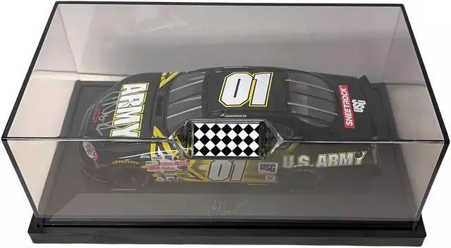 Main image of Joe Nemechek signed 2004 Team Caliber OS #01 US Army Monte Carlo 1:24 Diecast Car w/ Custom Case- COA