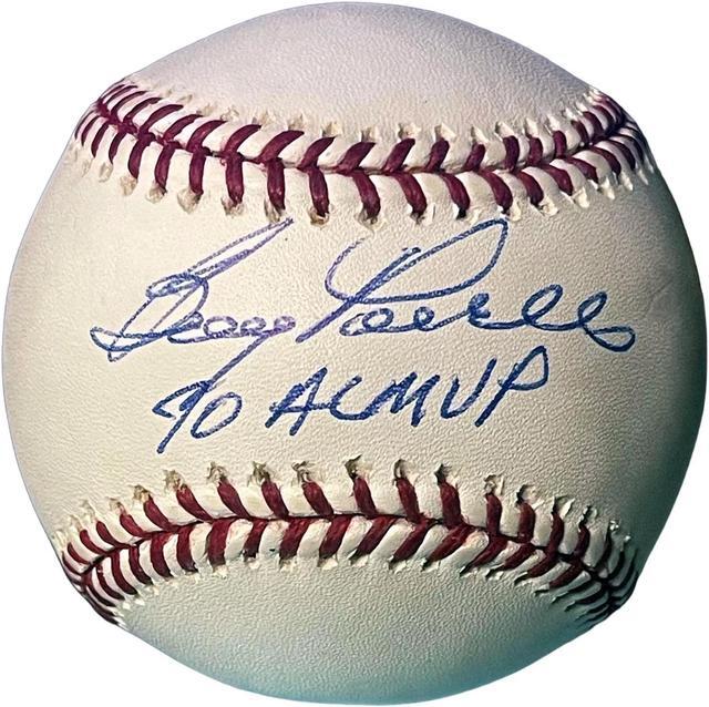 Main image of Boog Powell signed Official Rawlings Major League Baseball 70 AL MVP- COA (Baltimore Orioles)