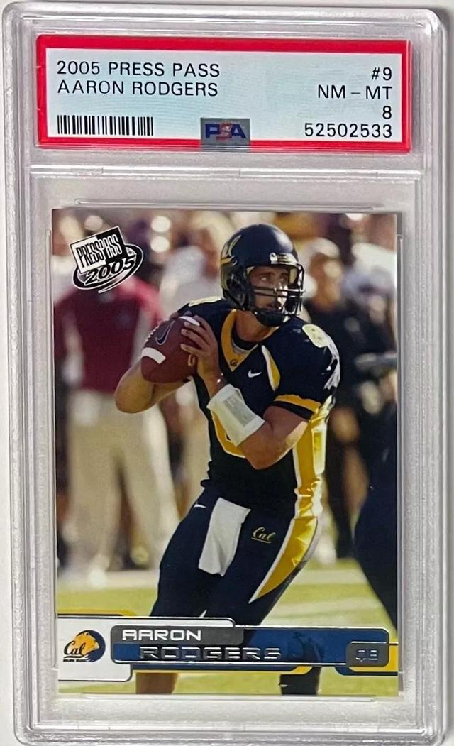 2005 Upper Deck Aaron Rodgers outlets Rookie RC Packers PSA 9 Mint HOF GOAT Jets