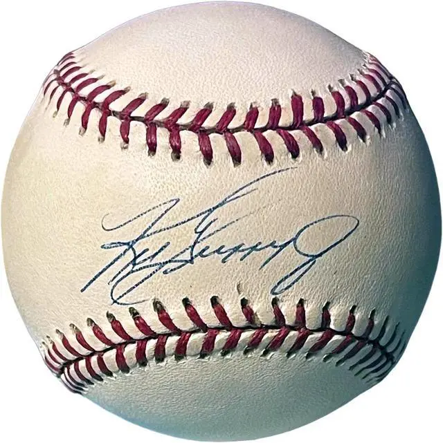 Main image of Ken Griffey, Jr. signed Official Rawlings ROAL American League Baseball- Beckett Review (Mariners/HOF)